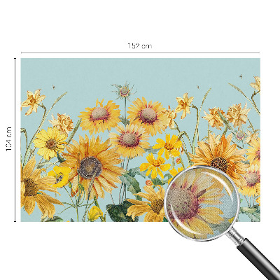 Självhäftande fotovägg Sommarträdgård