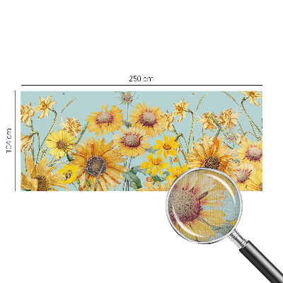 Självhäftande fotovägg Sommarträdgård