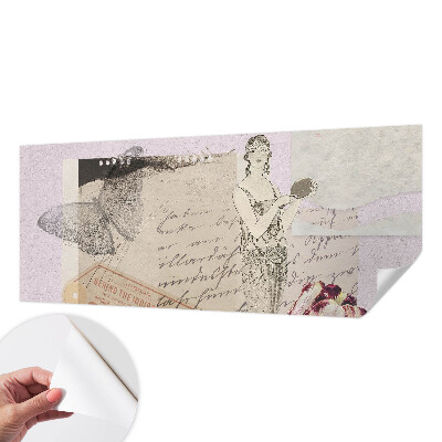 Fototapet barn Nostalgisk collage