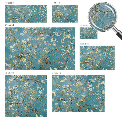 Peel and stick fototapet Blommande grenar