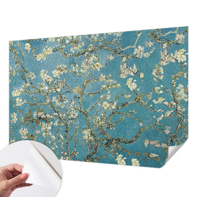 Peel and stick fototapet Blommande grenar