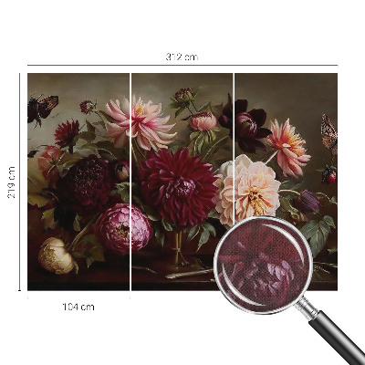 Självhäftande fototapet Blommig majestät