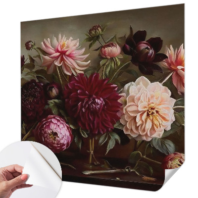 Självhäftande fototapet Blommig majestät