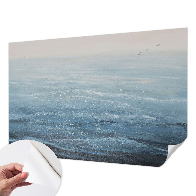 Peel and stick fototapet med motiv av ett lugnt hav