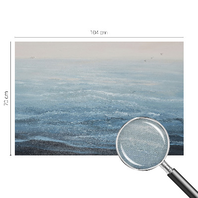 Peel and stick fototapet med motiv av ett lugnt hav