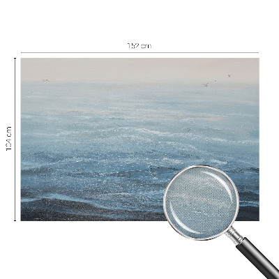 Peel and stick fototapet med motiv av ett lugnt hav