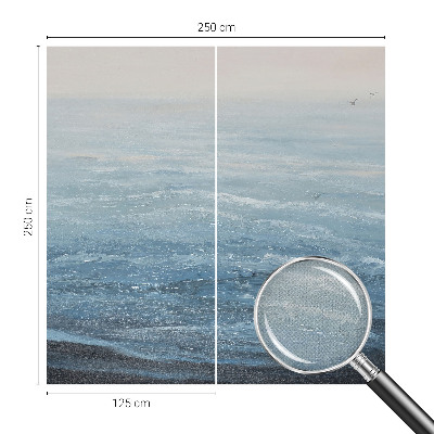 Peel and stick fototapet Havet är lugnt