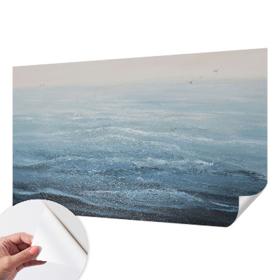 Peel and stick fototapet med motiv av ett lugnt hav
