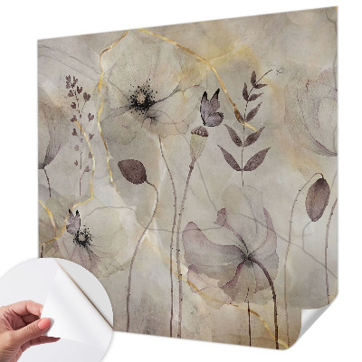 Fototapet barn Ömtåliga blommor