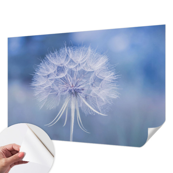 Självhäftande fotovägg Blå delikatess