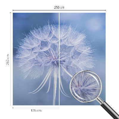 Självhäftande fotovägg Blå delikatess