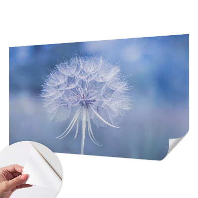 Självhäftande fotovägg Blå delikatess