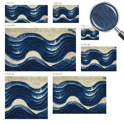 Fototapet barn Oceaniska former