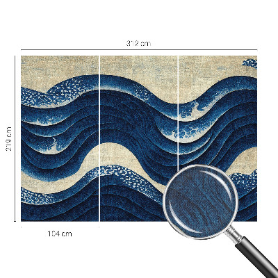 Fototapet barn Oceaniska former