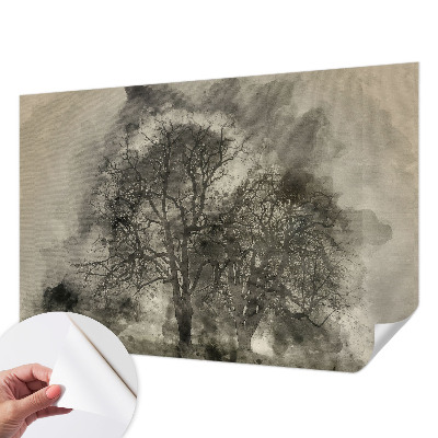 Fototapet barnrum Mystiska träd