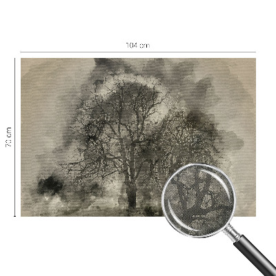 Fototapet barnrum Mystiska träd