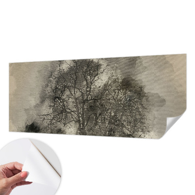 Fototapet barnrum Mystiska träd