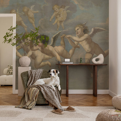 Fototapet för barn Änglafigurer