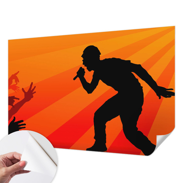 Fototapet barn Rytmisk scen