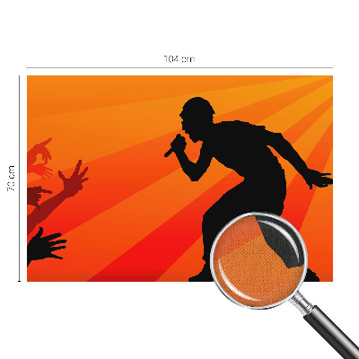 Fototapet barn Rytmisk scen