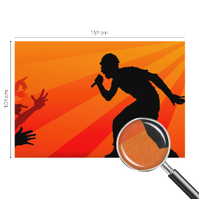 Fototapet barn Rytmisk scen