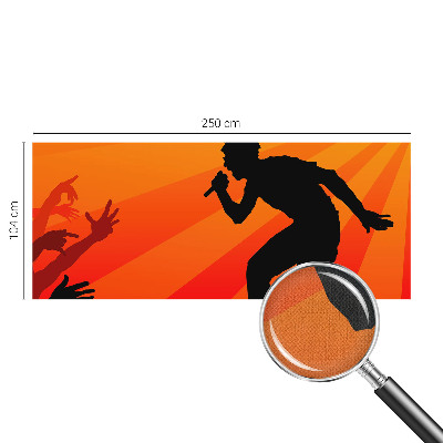 Fototapet barn Rytmisk scen