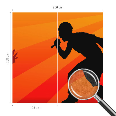 Fototapet barn Rytmisk scen