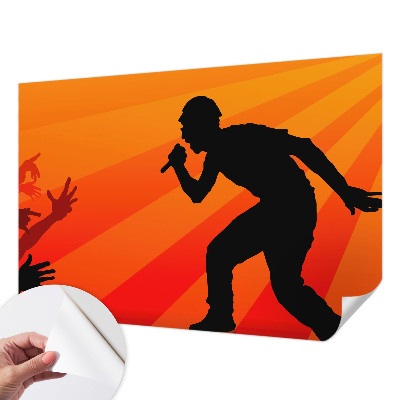 Fototapet barn Rytmisk scen