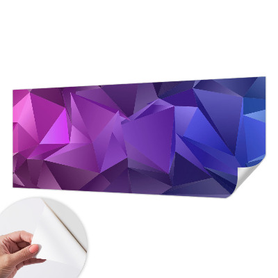 Fototapet för barn Lila trianglar