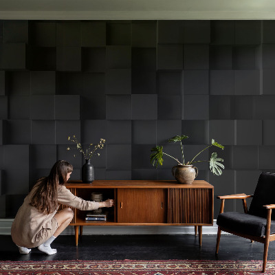 Fototapet barnrum Tredimensionella kuber