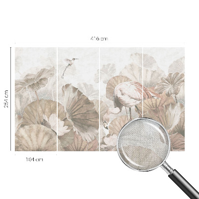 Fototapet barn med en elegant naturscen