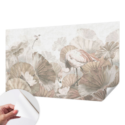 Fototapet barn med en elegant naturscen