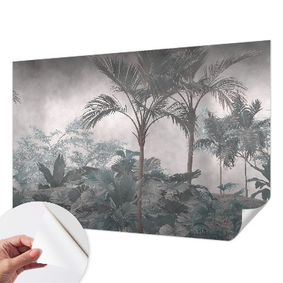 Peel and stick fototapet med motiv av exotisk natur