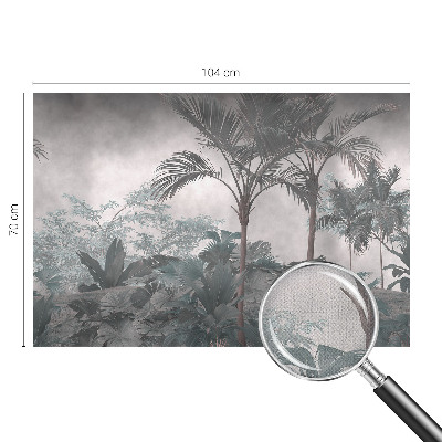 Peel and stick fototapet med motiv av exotisk natur