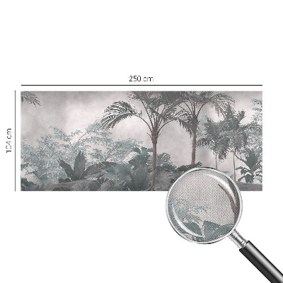 Peel and stick fototapet med motiv av exotisk natur
