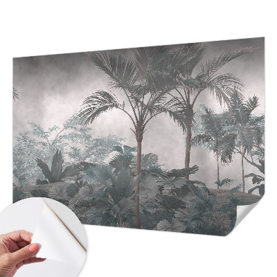 Peel and stick fototapet med motiv av exotisk natur