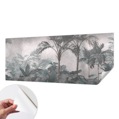 Peel and stick fototapet med motiv av exotisk natur