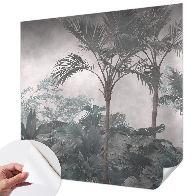 Peel and stick fototapet med motiv av exotisk natur