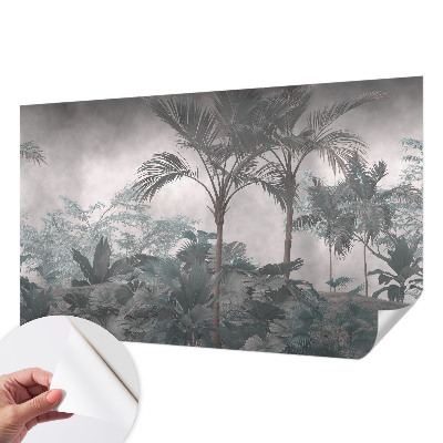 Peel and stick fototapet med motiv av exotisk natur