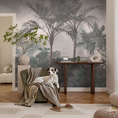 Peel and stick fototapet med motiv av exotisk natur