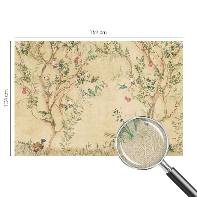 Fototapet barnrum Blommiga accenter