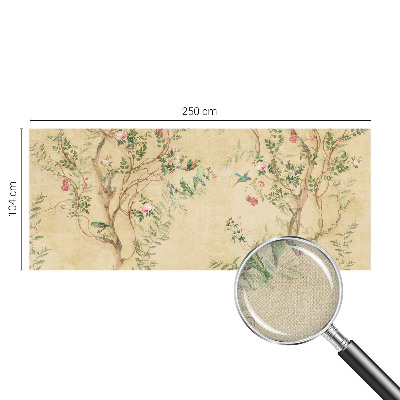 Fototapet barnrum Blommiga accenter