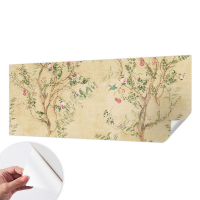 Fototapet barnrum Blommiga accenter