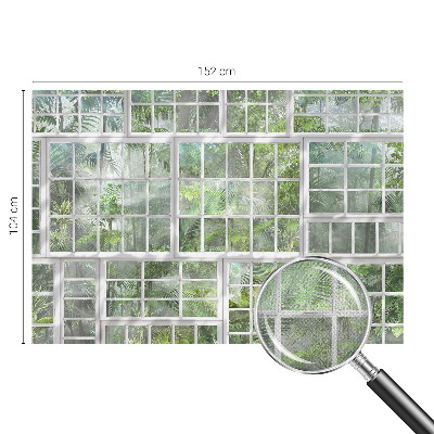 Peel and stick fototapet Grön skog