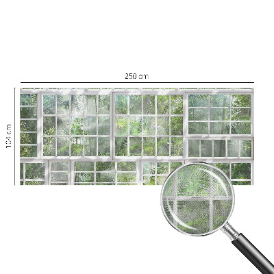 Peel and stick fototapet Grön skog