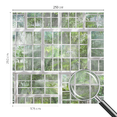 Peel and stick fototapet Grön skog