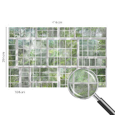 Peel and stick fototapet Grön skog