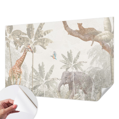 3D fototapet Tropisk oas