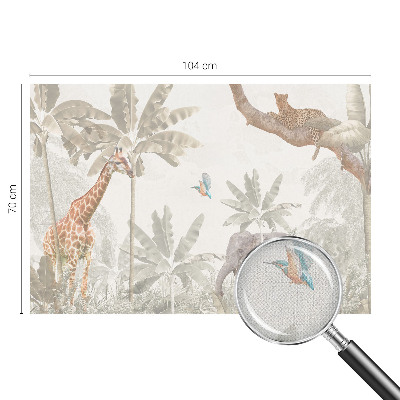 3D fototapet Tropisk oas