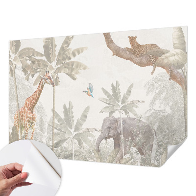 3D fototapet Tropisk oas